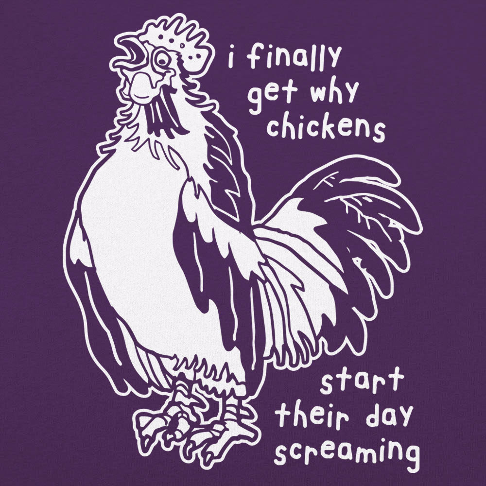 I Finally Get Why Chickens Start Their Day Screaming