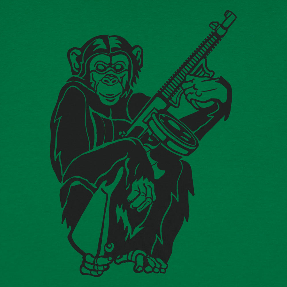 Chimp With A Gun Graphic