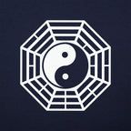 Yi Jing Yin And Yang Bagua Trigram Symbol