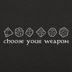 Choose Your Weapon Polyhedral Dice Set