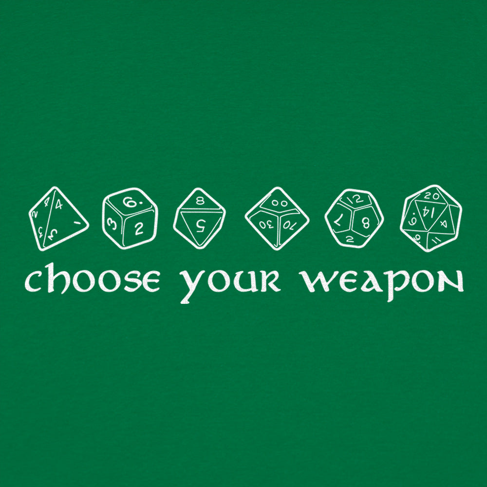 Choose Your Weapon Polyhedral Dice Set