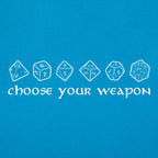 Choose Your Weapon Polyhedral Dice Set