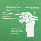 Chopsticks 101 Diagram Guide to Holding Chopsticks