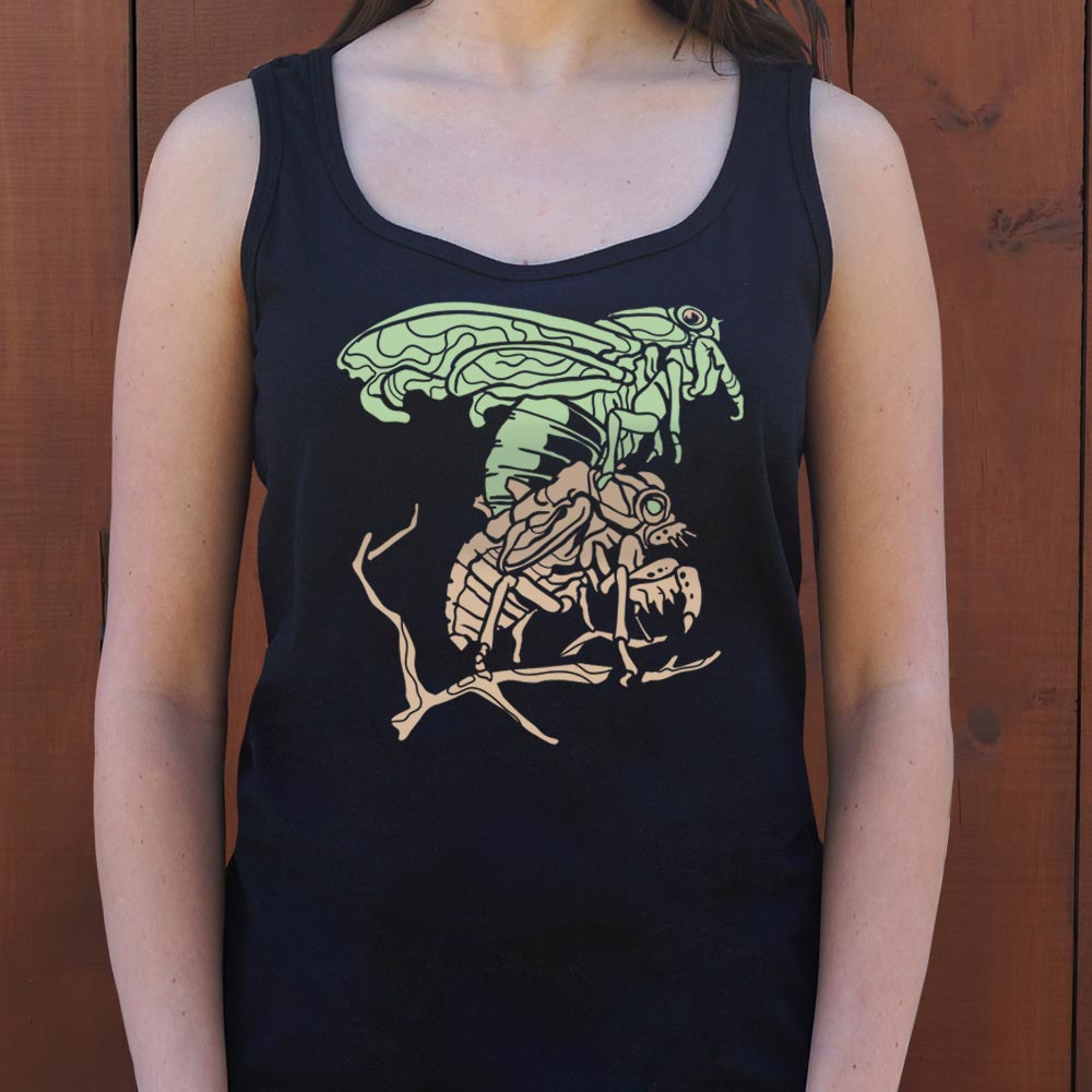 Cicada Molting Graphic
