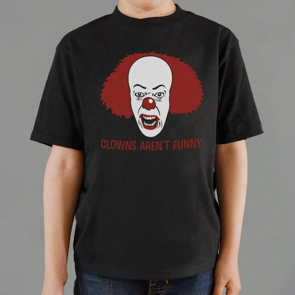 Clowns Aren't Funny Scary Horror Clown Face