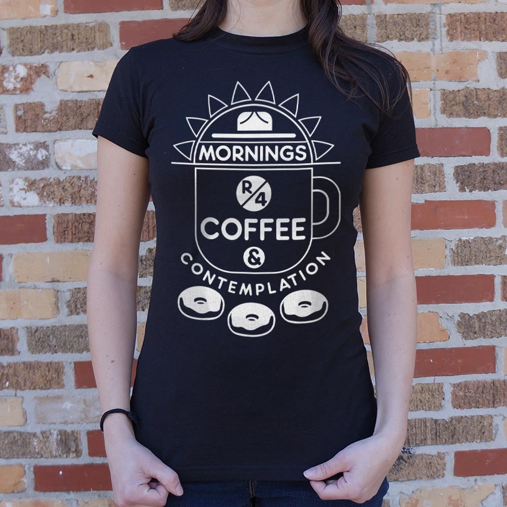 Mornings Are for Coffee. Contemplation and Donuts