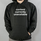 Content Currently Unavailable Error Message
