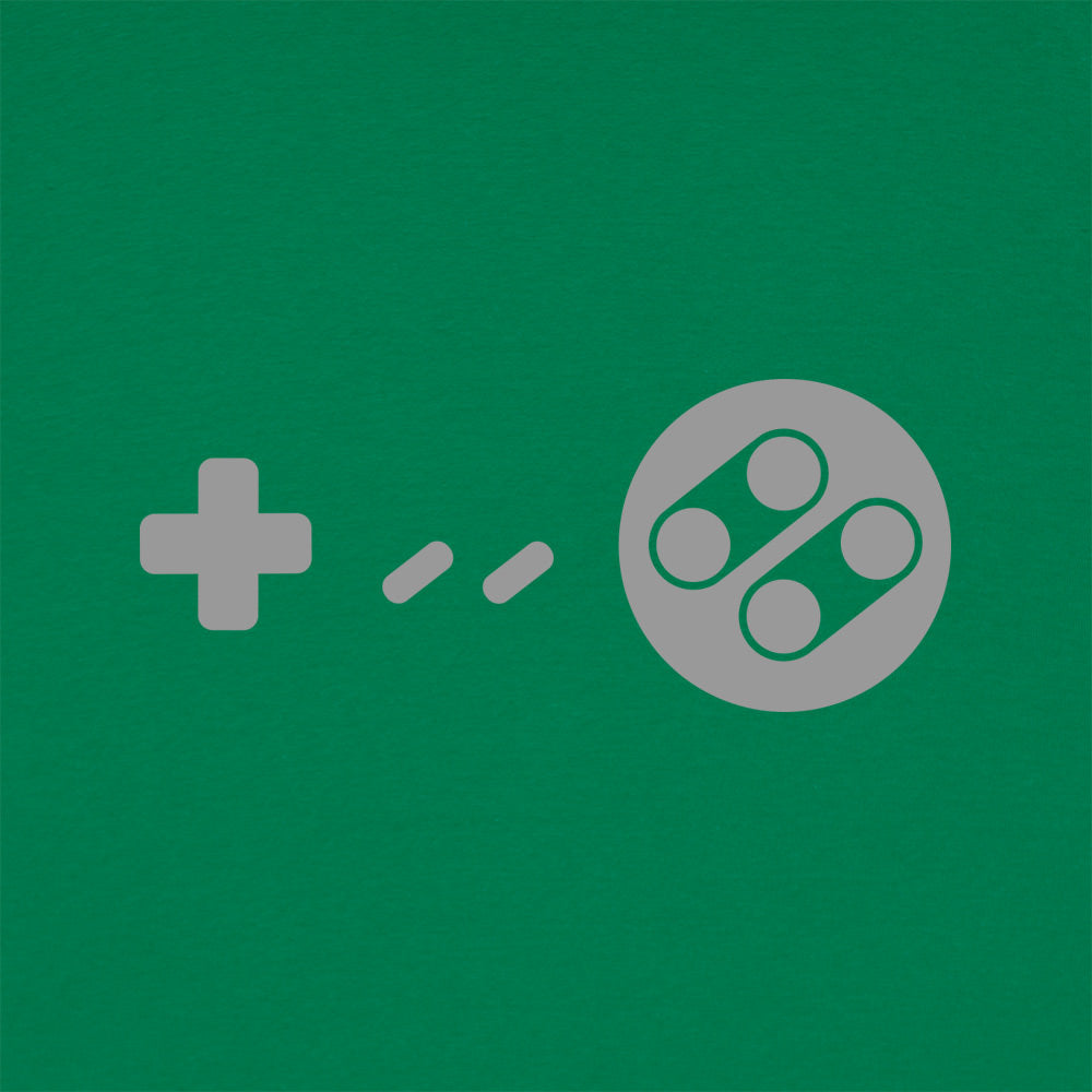 Retro Game Controller Symbols Graphic