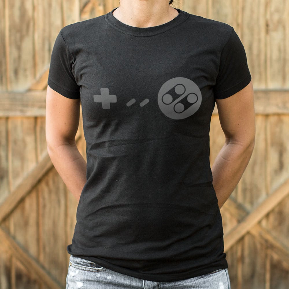 Retro Game Controller Symbols Graphic
