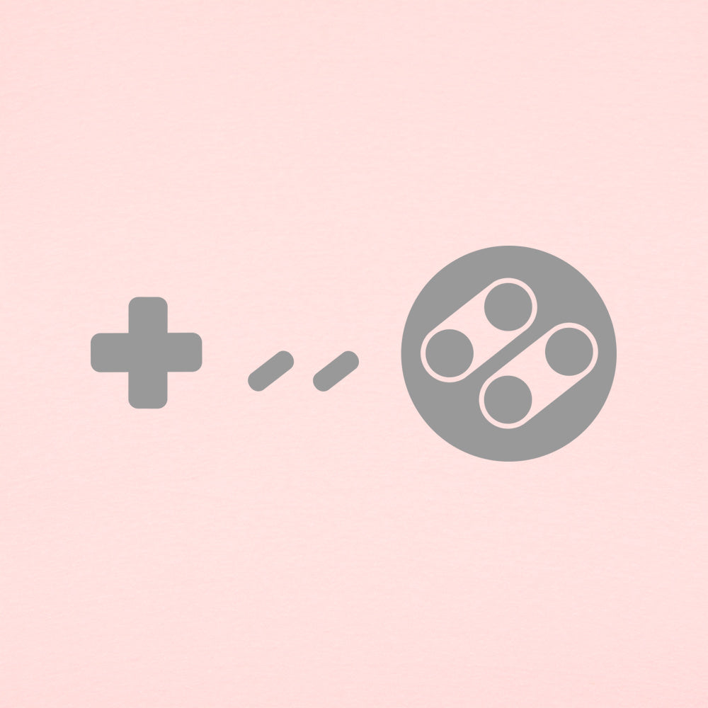 Retro Game Controller Symbols Graphic
