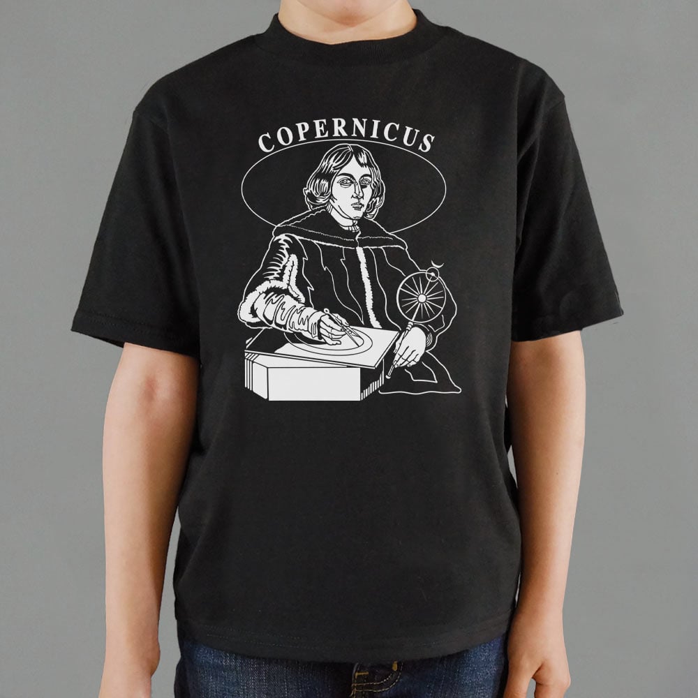 Copernicus Astronomer with Solar System Model