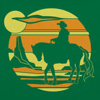 Cowboy Sunset Graphic