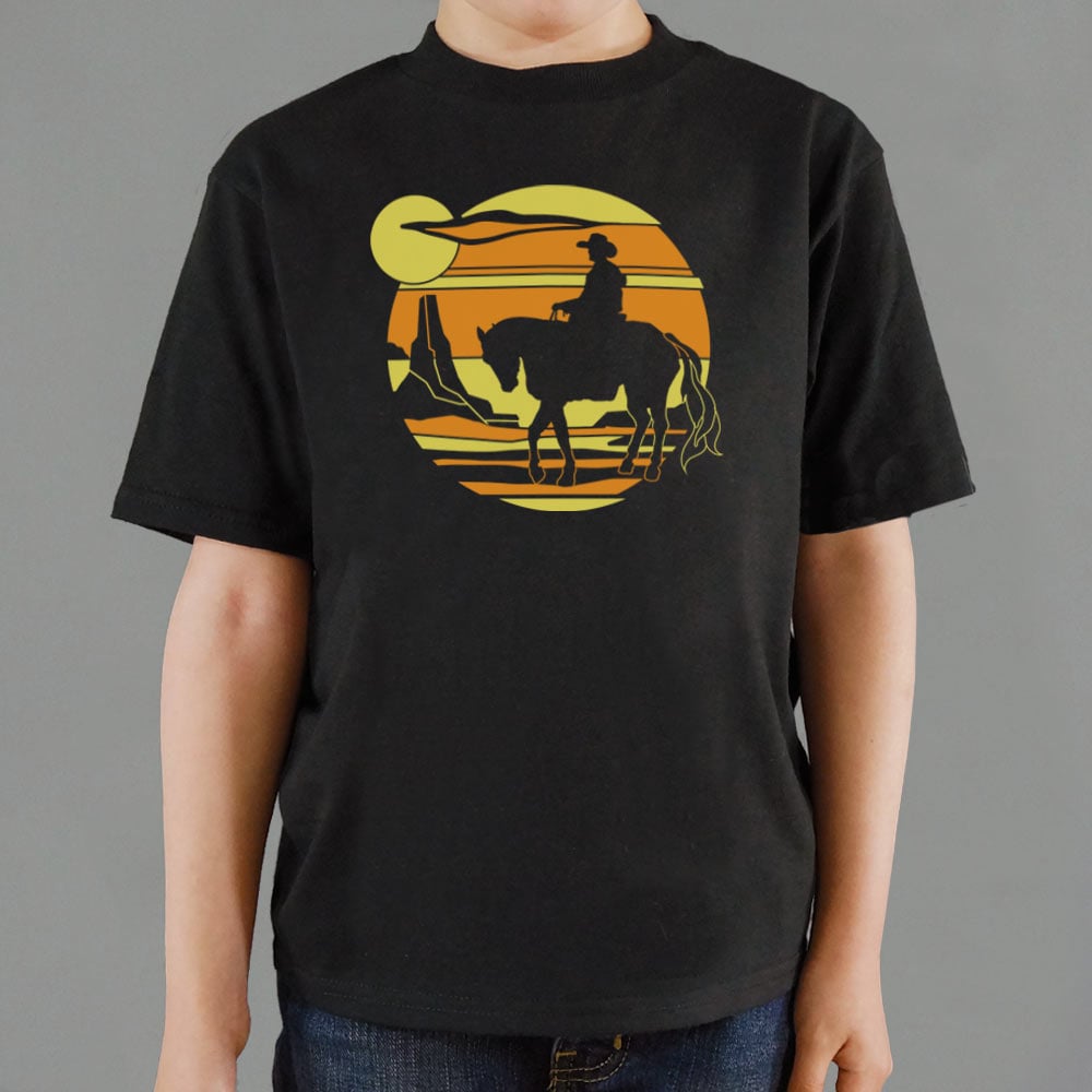 Cowboy Sunset Graphic