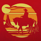 Cowboy Sunset Graphic