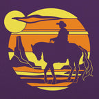 Cowboy Sunset Graphic