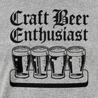 Craft Beer Enthusiast with Beer Flight