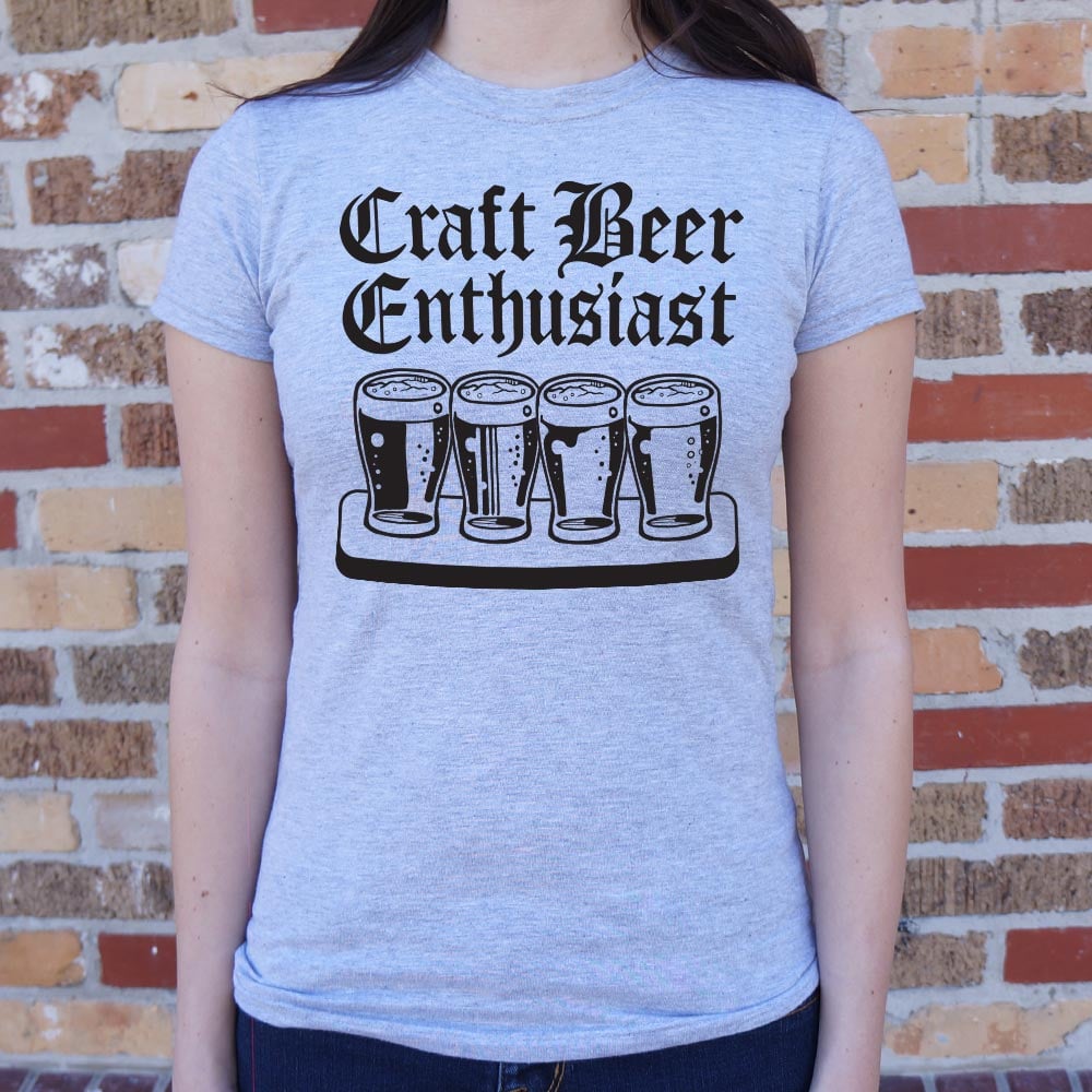 Craft Beer Enthusiast with Beer Flight