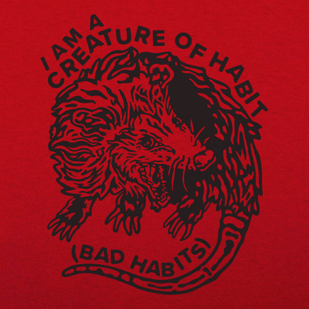 I Am A Creature of Bad Habits Hissing Opossum