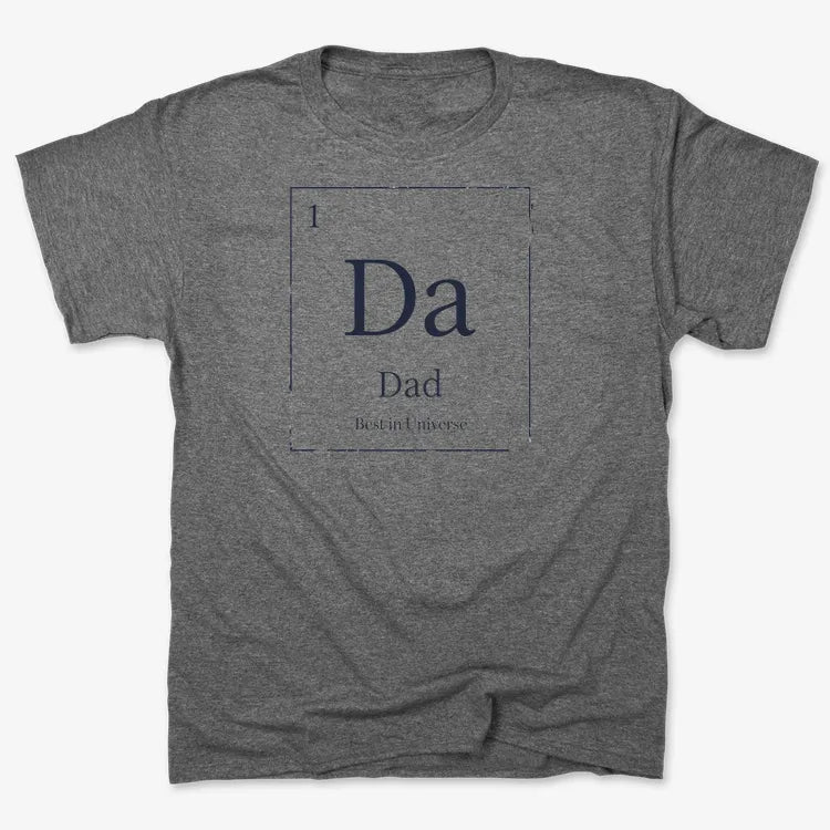 Dad Periodic Table Element T-Shirt