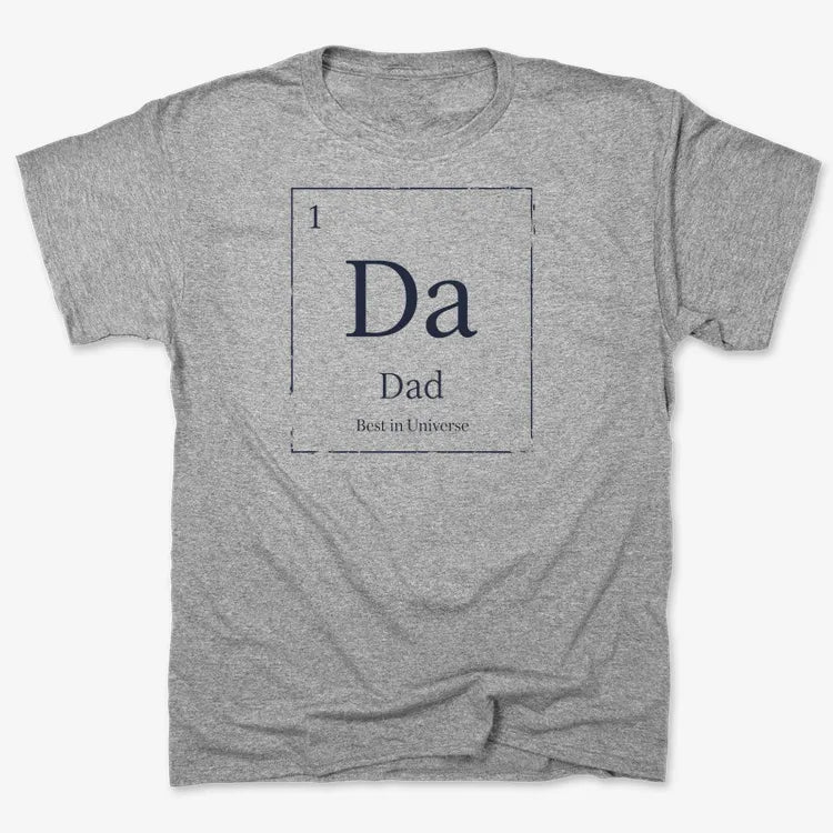 Dad Periodic Table Element T-Shirt