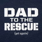 Dad To The Rescue Superhero Dad Design