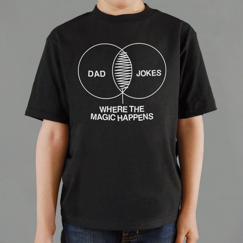 Dad Joke Magic Venn Diagram. Where the Magic Happens