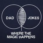 Dad Joke Magic Venn Diagram. Where the Magic Happens