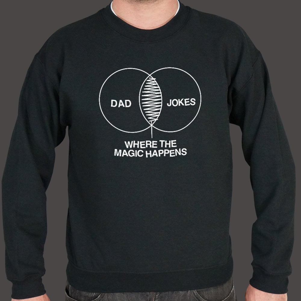 Dad Joke Magic Venn Diagram. Where the Magic Happens