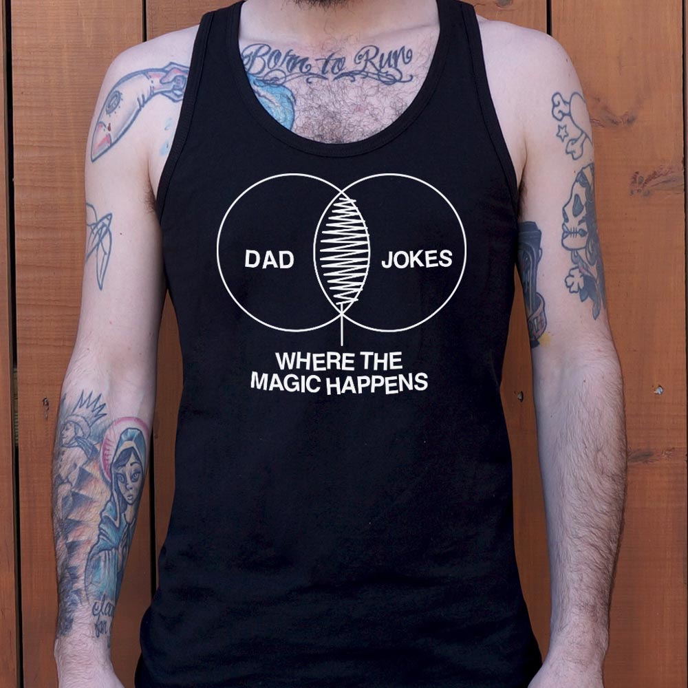Dad Joke Magic Venn Diagram. Where the Magic Happens