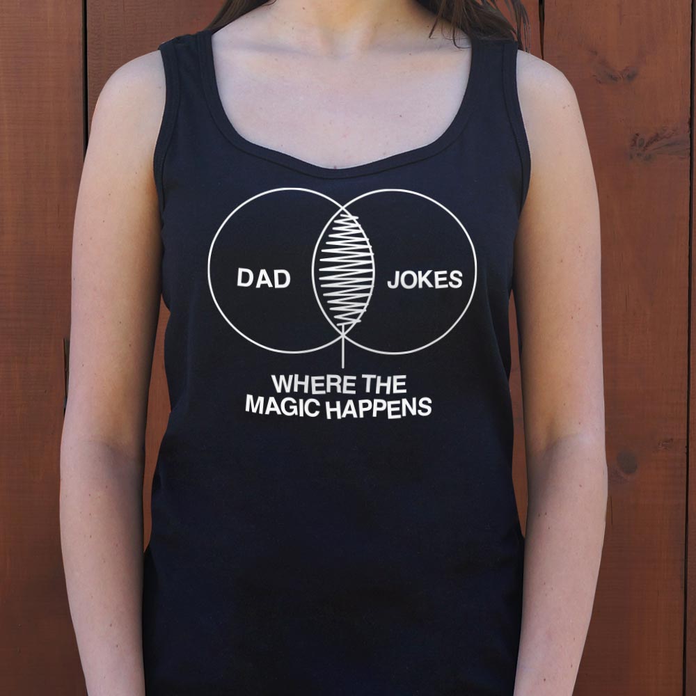 Dad Joke Magic Venn Diagram. Where the Magic Happens