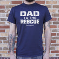 Dad To The Rescue Superhero Dad Design