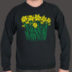 Daffodils Blooming Graphic