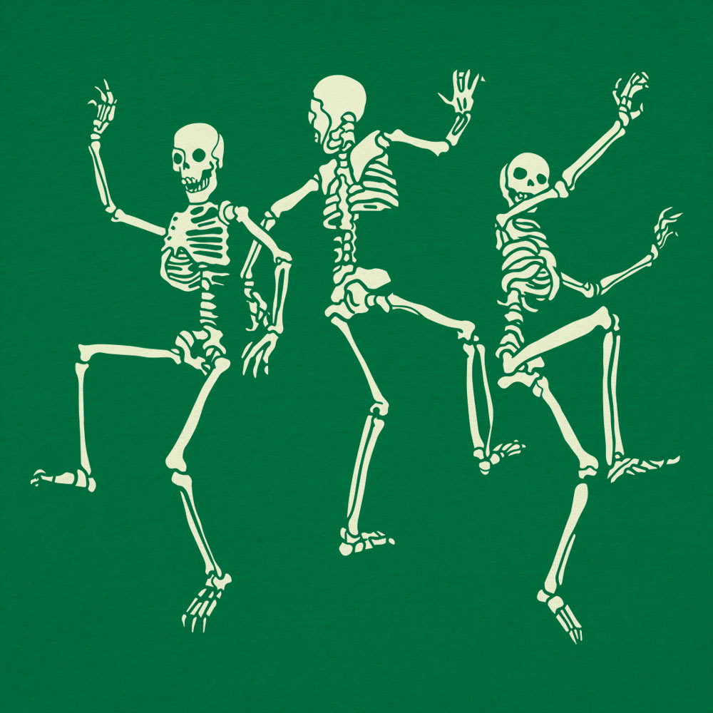 Dancing Skeletons Halloween Trio
