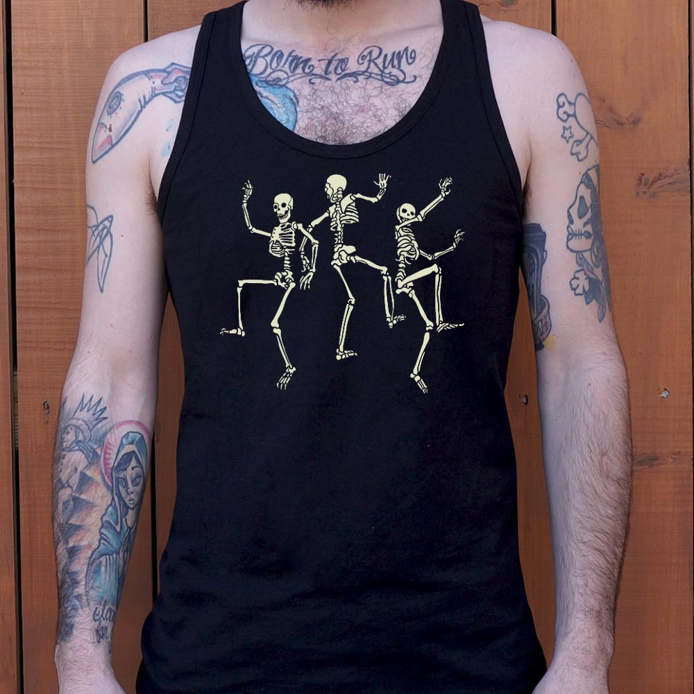 Dancing Skeletons Halloween Trio
