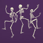 Dancing Skeletons Halloween Trio