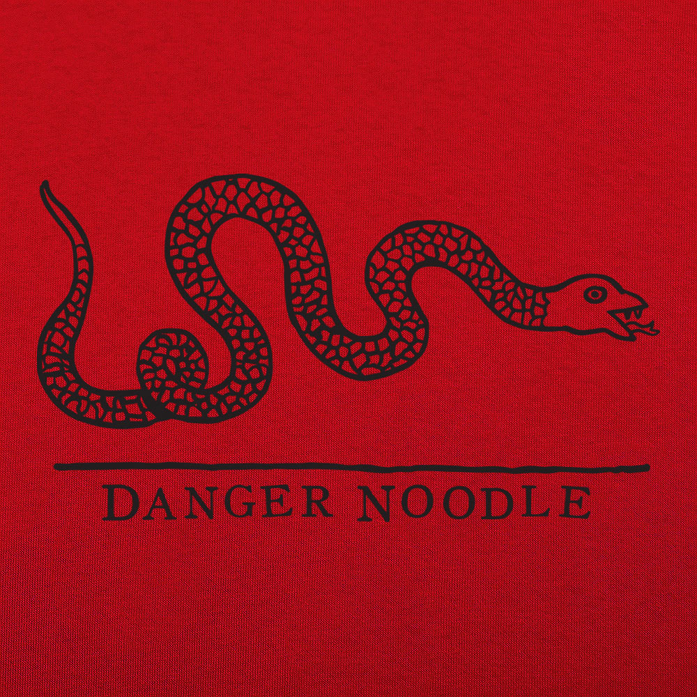 Danger Noodle Snake Illustration