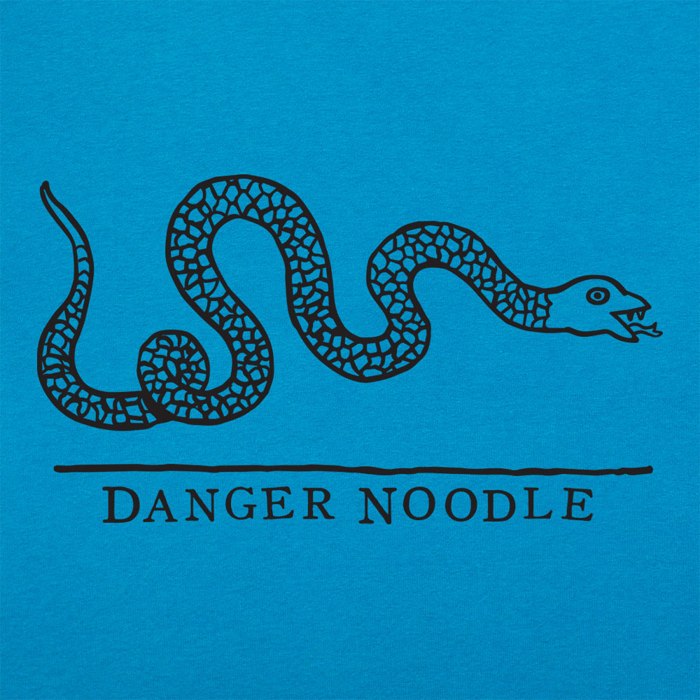 Danger Noodle Snake Illustration