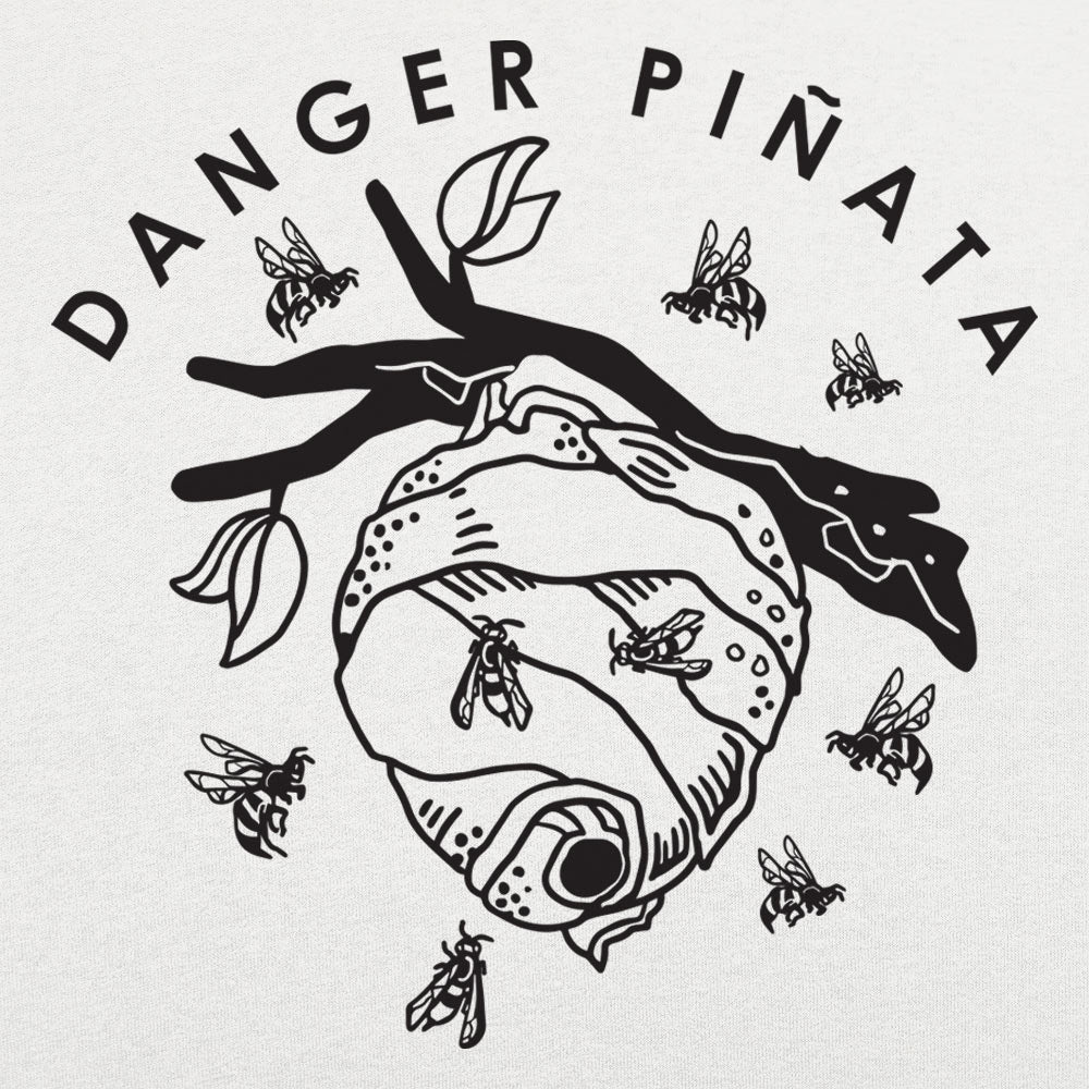 Danger Pi帽ata Bee Hive on Tree Branch