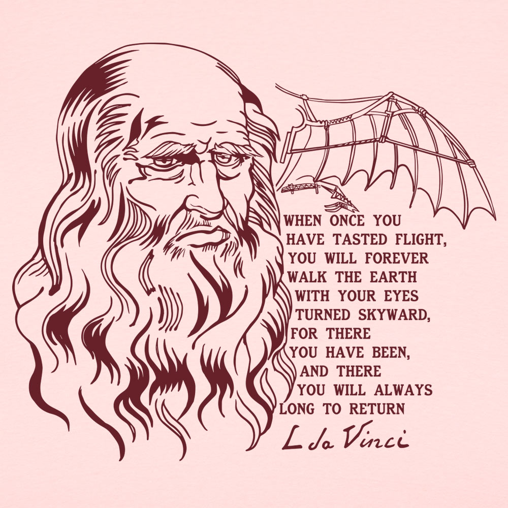 Leonardo Da Vinci Flight Quote