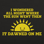 Dawned On Me Sunrise Dad Joke