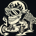 Death Race Skull Racer Graphic