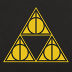 Deathly Triforce Relic Video Game Mashup