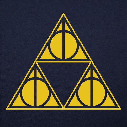 Deathly Triforce Relic Video Game Mashup