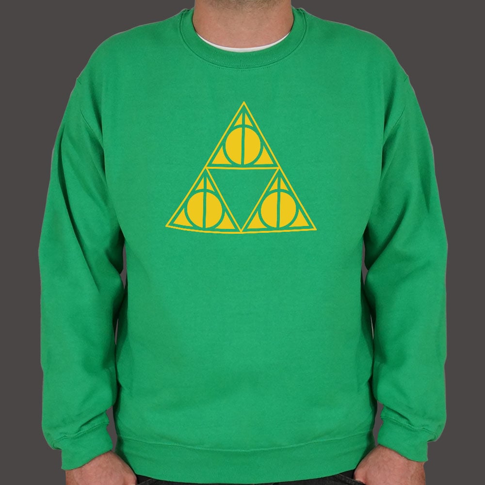 Deathly Triforce Relic Video Game Mashup