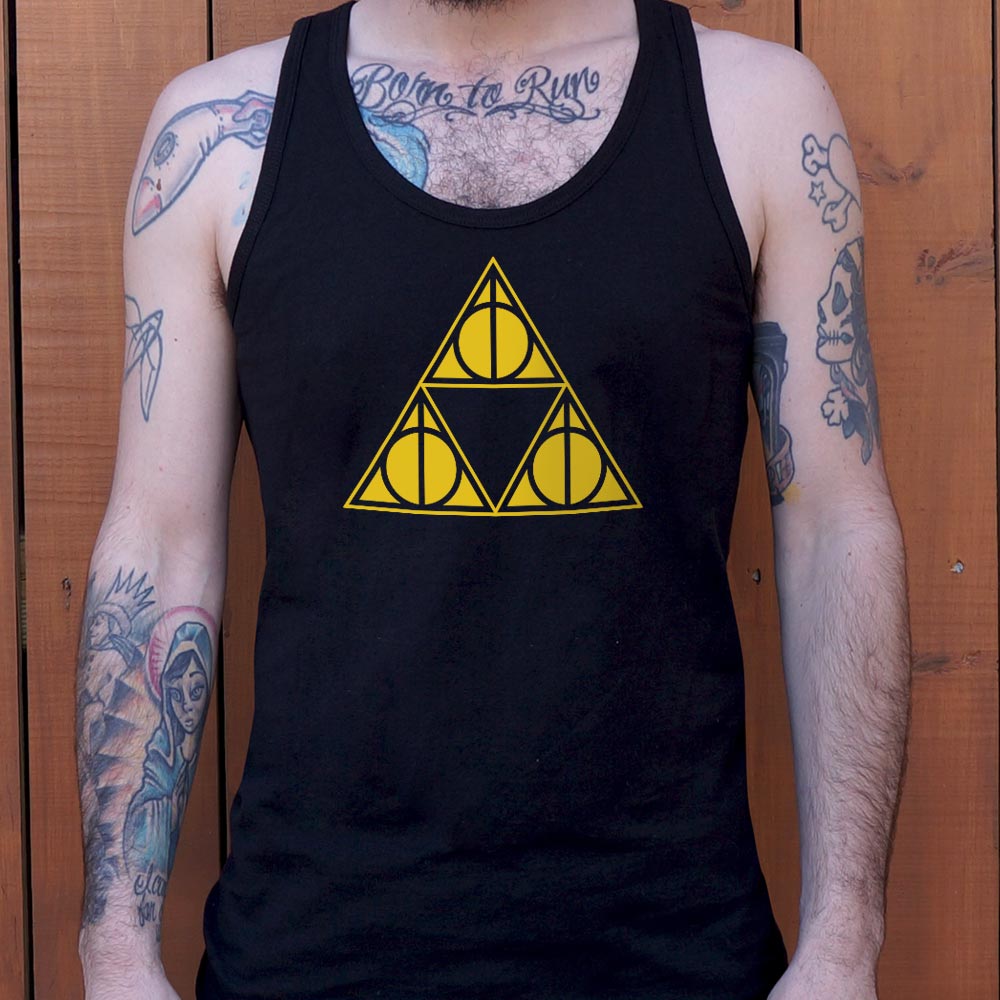 Deathly Triforce Relic Video Game Mashup