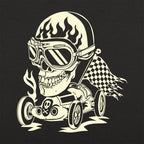 Death Race Skull Racer Graphic