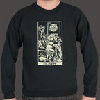 Tarot Death Card Skeleton Knight on Horse