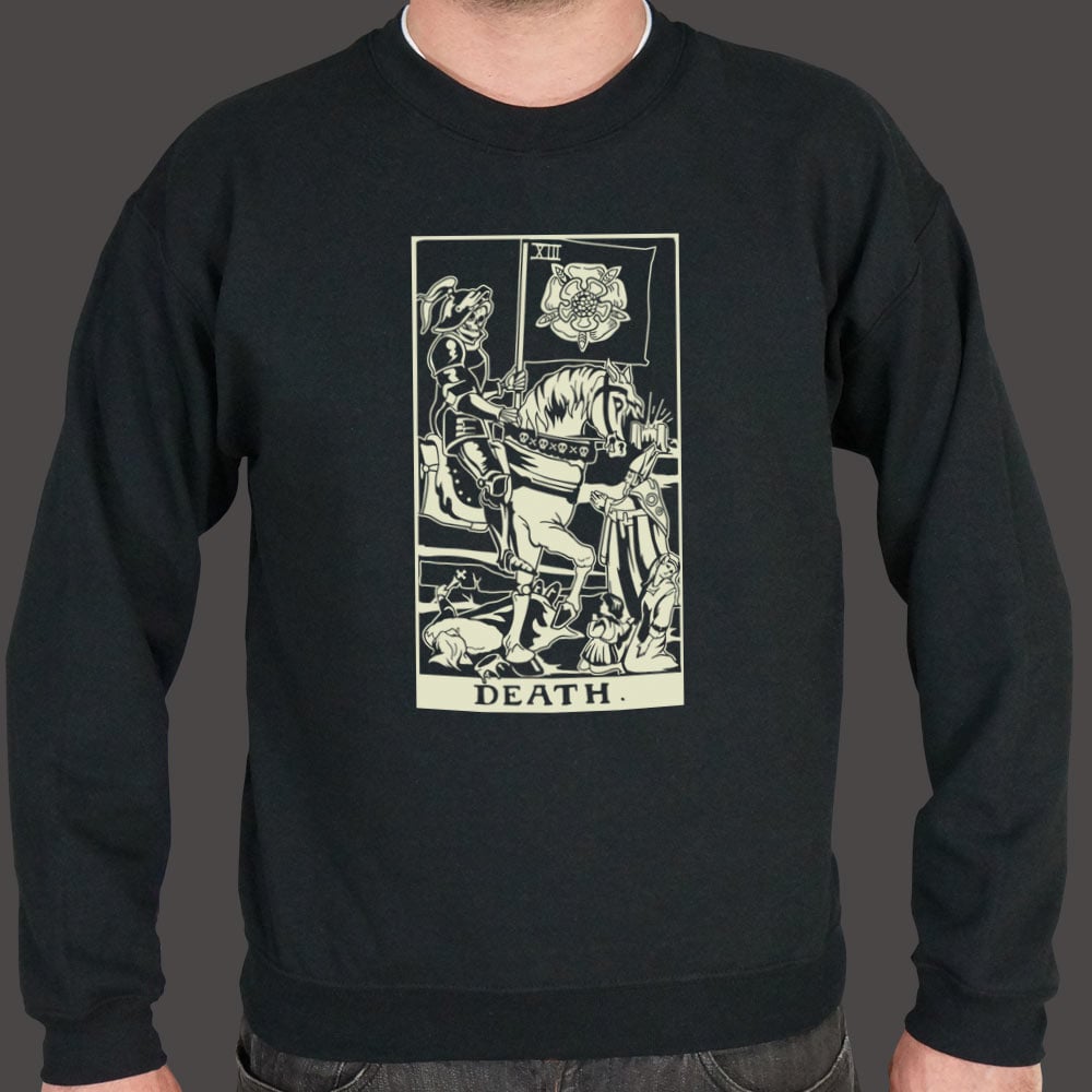 Tarot Death Card Skeleton Knight on Horse