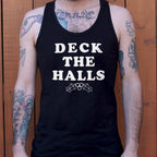 Deck The Halls Christmas Holly Graphic