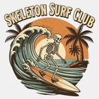 Skeleton Surf Club Tee